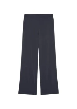 Marc O'Polo Wide Leg Trousers With Semi-elastic Waistband In Pure Viscose -FashionLust Verkaufs-Shop d6120a9fa12c4c424978e00b77cd50ae