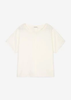 Marc O'Polo Blouse In A T-shirt Style, Loose Fit With Tencel™ Lyocell -FashionLust Verkaufs-Shop d663fc1094a175f56f622ca161fda016