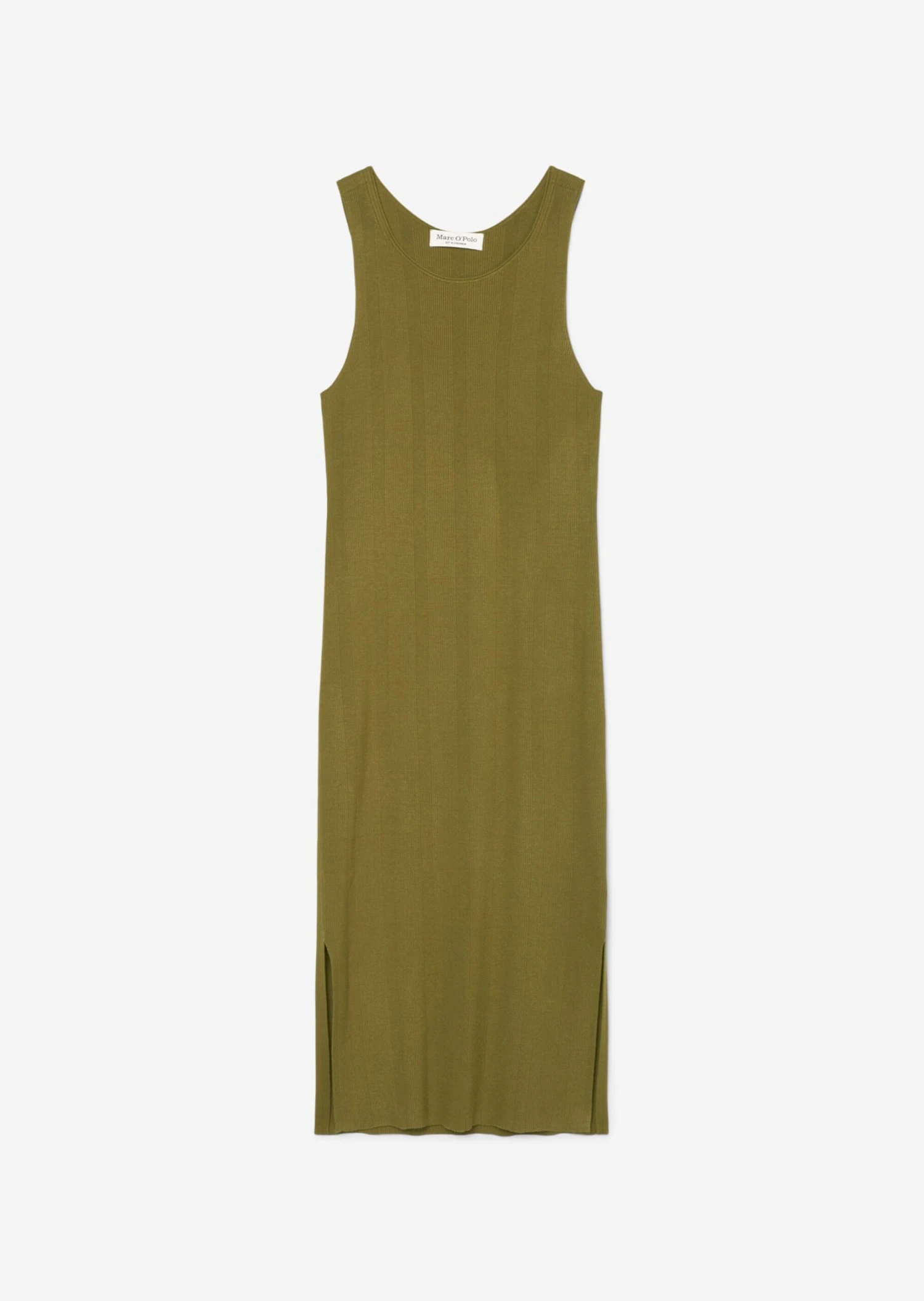 Marc O'Polo Sleeveless Fine Rib Knitted Dress Made Of Blended Viscose 9 Marc O'Polo Sleeveless Fine Rib Knitted Dress Made Of Blended Viscose – Bild 7