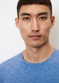 Marc O'Polo T-shirt, Shaped Fit With A Yarn-dyed Striped Pattern -FashionLust Verkaufs-Shop d95e69b771aa24c54e31987d3f7cfb97