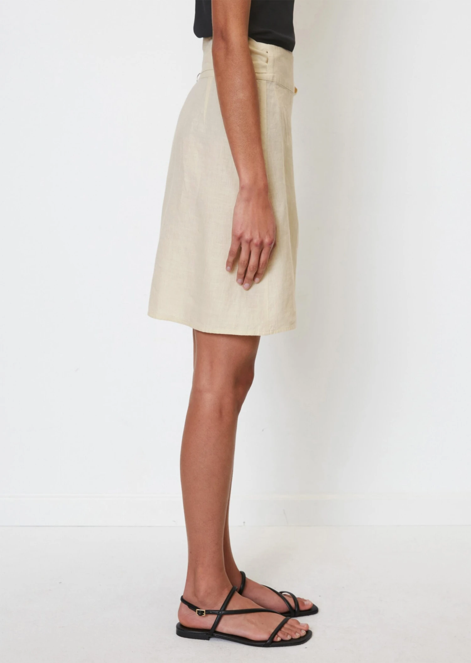 Marc O'Polo Short Linen Wrap-over Skirt Made Of Lightweight Fabric 8 Marc O'Polo Short Linen Wrap-over Skirt Made Of Lightweight Fabric – Bild 6