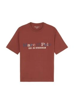 Marc O'Polo T-shirt Relaxed With Multi-coloured Logo Embroidery -FashionLust Verkaufs-Shop dad5c66413926e8225248c84ea0bd98e