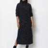Marc O'Polo DfC Turtleneck Knit Dress Loose Made Of Organic Cotton Yarn -FashionLust Verkaufs-Shop daed273fa1ad12af951586ebed32ee68