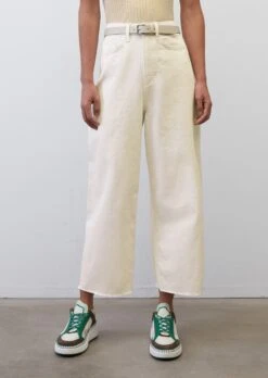 Marc O'Polo FEPPLA Barrel Leg Cropped Jeans Made Of A Natural Organic Cotton And Linen Blend -FashionLust Verkaufs-Shop db26efaf1c065c0ea147de4ddead3dd7