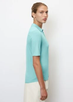 Marc O'Polo Short-sleeved Jersey Blouse From LENZING™ ECOVERO™ -FashionLust Verkaufs-Shop dd0ebf86459a49cd0397b67d52fb305a
