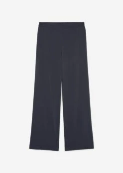 Marc O'Polo Wide Leg Trousers With Semi-elastic Waistband In Pure Viscose -FashionLust Verkaufs-Shop dd1114eef8058a2c0340dd8294104674