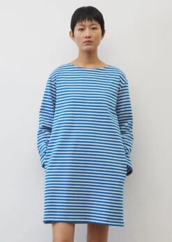 Marc O'Polo Heavy Jersey Striped Dress Made Of Organic Cotton -FashionLust Verkaufs-Shop dd2f30bddfb9b37355e7eecc5de3f449