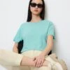 Marc O'Polo Linen Round Neck T-shirt In A Regular Fit Made Of Lightweight Jersey