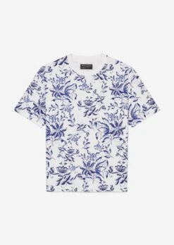 Marc O'Polo T-shirt Relaxed With An All-over Floral Print -FashionLust Verkaufs-Shop e13e902391348bf87255cac0b1d51479