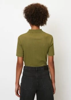 Marc O'Polo Pointelle Jersey Polo Shirt Made From Pure Organic Cotton -FashionLust Verkaufs-Shop e24739a6f3fa65e541f595f73ab34032