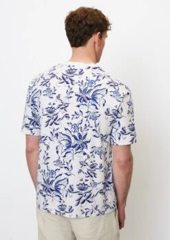 Marc O'Polo T-shirt Relaxed With An All-over Floral Print -FashionLust Verkaufs-Shop e37f09cfb415456ad7bff52b192814f7