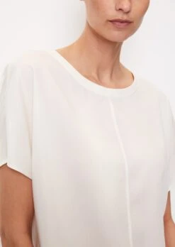 Marc O'Polo Blouse In A T-shirt Style, Loose Fit With Tencel™ Lyocell -FashionLust Verkaufs-Shop e39fffa43b474708803e0df411471c7b