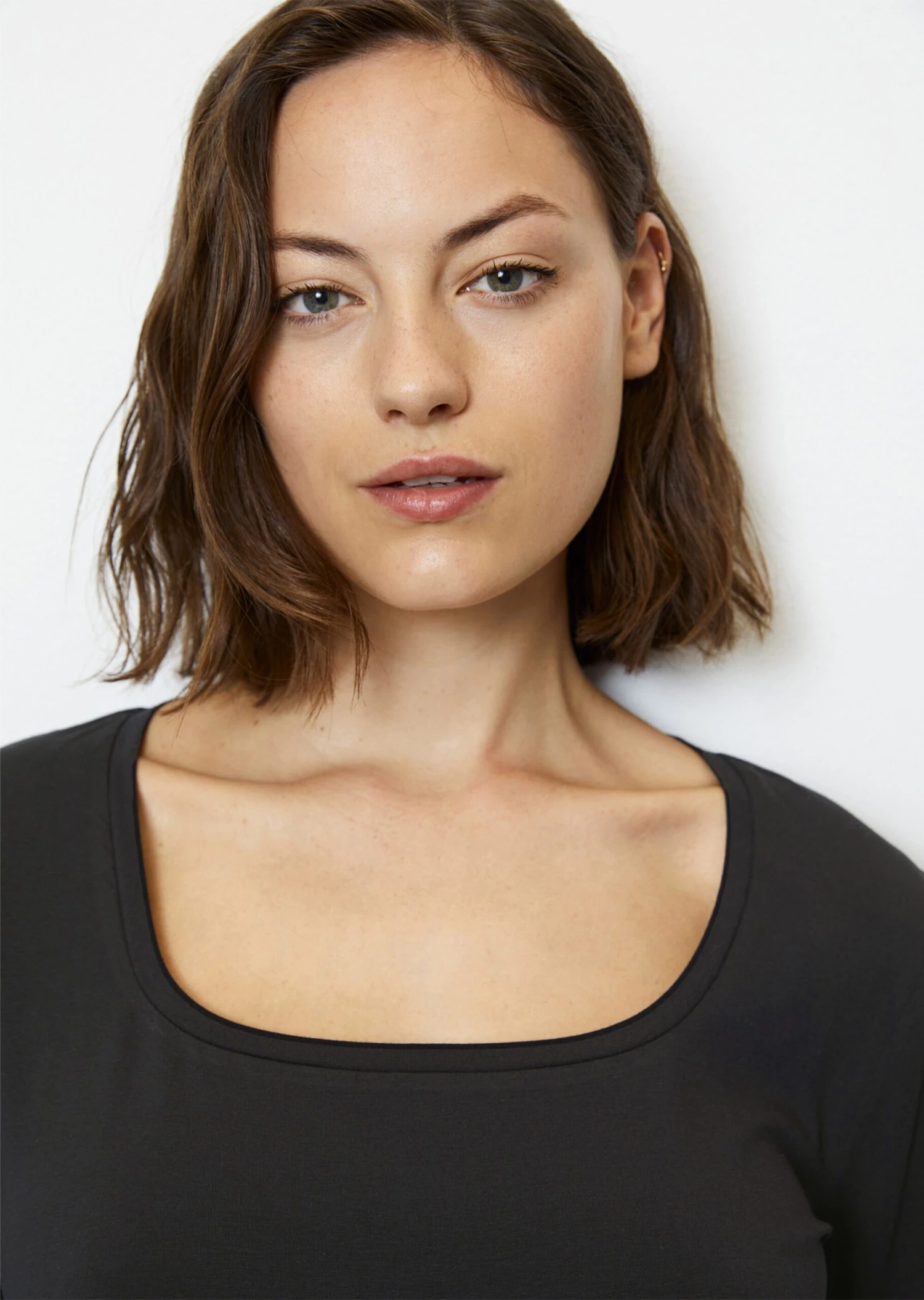 Marc O'Polo Longsleeve With Square Neckline Regular Made From OCS Blended TENCEL™ Lyocell 7 Marc O'Polo Longsleeve With Square Neckline Regular Made From OCS Blended TENCEL™ Lyocell – Bild 5