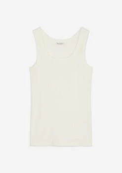 Marc O'Polo Ribbed Jersey Tank Top Made Of Organic Stretch Cotton Fabric 17 Marc O'Polo Ribbed Jersey Tank Top Made Of Organic Stretch Cotton Fabric -FashionLust Verkaufs-Shop e3f46b1d84f04f4b8d35c37242b65a6f