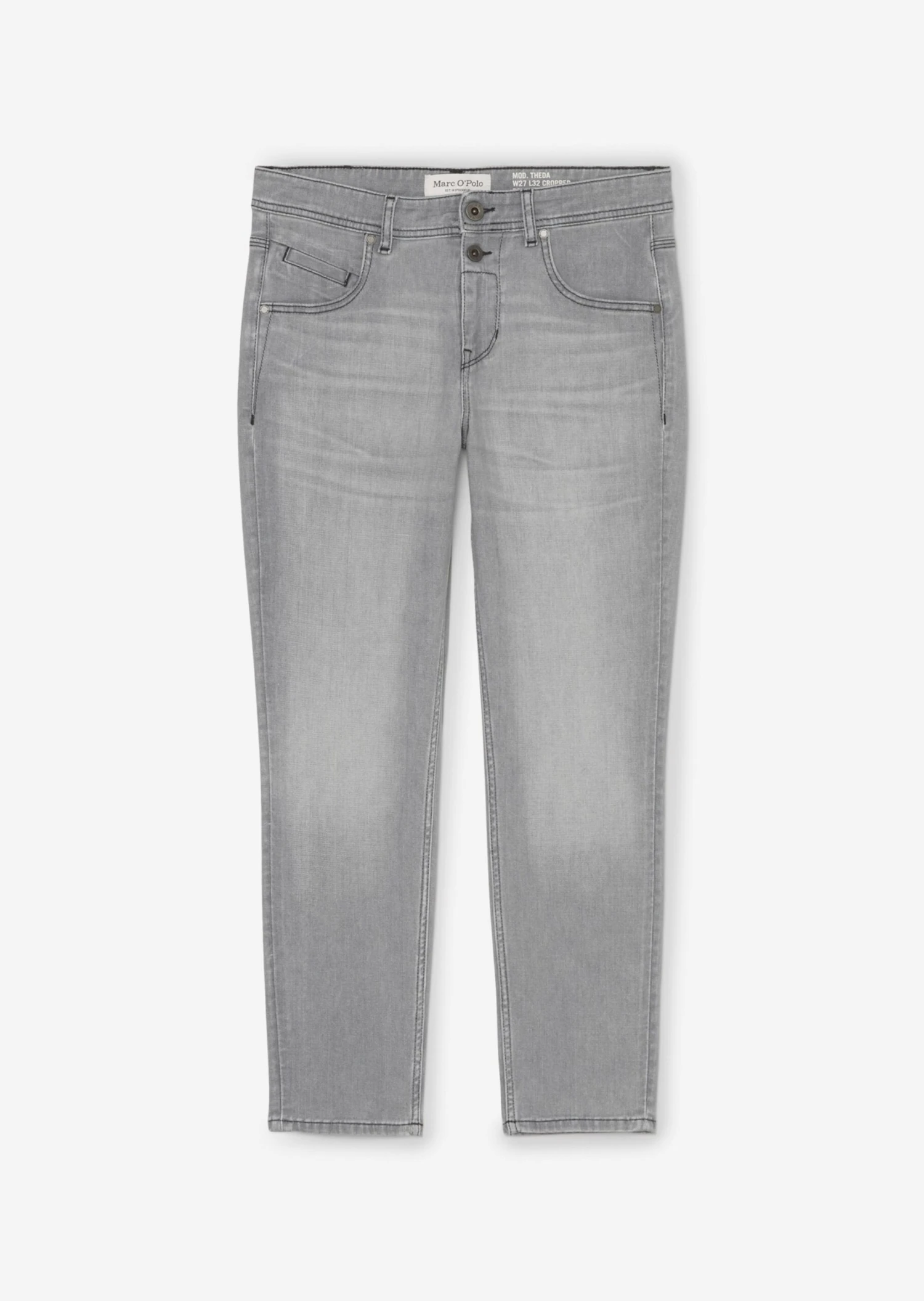 Marc O'Polo THEDA Boyfriend Cropped Jeans In An Organic Cotton/lyocell Blend 9 Marc O'Polo THEDA Boyfriend Cropped Jeans In An Organic Cotton/lyocell Blend – Bild 7