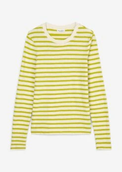 Marc O'Polo Striped Long Sleeve Heavy Slub Jersey Top In A Regular Fit Made Of Organic Cotton -FashionLust Verkaufs-Shop e453691c7d07fc47ddc08c8f8af43810