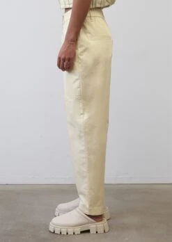 Marc O'Polo Cropped Tracksuit Bottoms In A Relaxed Fit Made Of Organic Cotton/lyocell/poplin -FashionLust Verkaufs-Shop e5be1d464d26c32a98c9905590194e6b