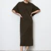 Marc O'Polo Flowing Jersey Dress With Flounce Sleeves Made From An Organic Cotton/modal Blend -FashionLust Verkaufs-Shop e726deca0f258d0cca0276ccee19af5b