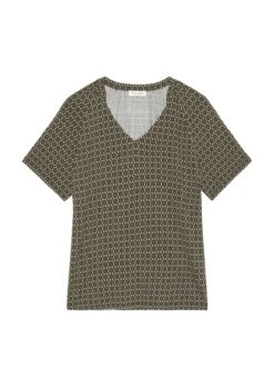 Marc O'Polo Jersey Blouse Top With An All-over Print -FashionLust Verkaufs-Shop e7ce7a545aad39eb7dc08b9deef9145d
