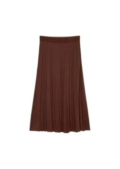 Marc O'Polo Flared Pleated Jersey Skirt Made Of Tencel™ Lyocell -FashionLust Verkaufs-Shop e9782431da95154b42fcf7c08402100f