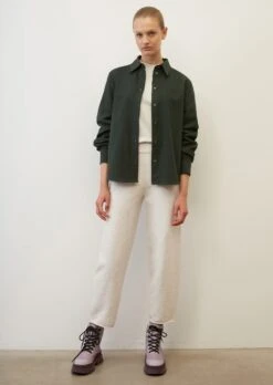 Marc O'Polo Soft, Cropped Knitted Trousers Made Of Stretch Cotton Wool 12 Marc O'Polo Soft, Cropped Knitted Trousers Made Of Stretch Cotton Wool -FashionLust Verkaufs-Shop eaabb1d0c21423eef3bb410945e096dd 1