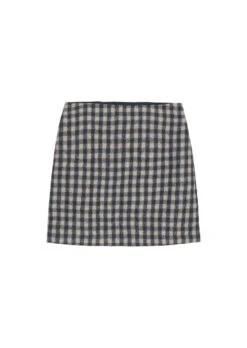 Marc O'Polo Plaid Mini Skirt Regular Made From Pure New Wool -FashionLust Verkaufs-Shop ebb6ccb766c1f6f25795ac3c382a19b6