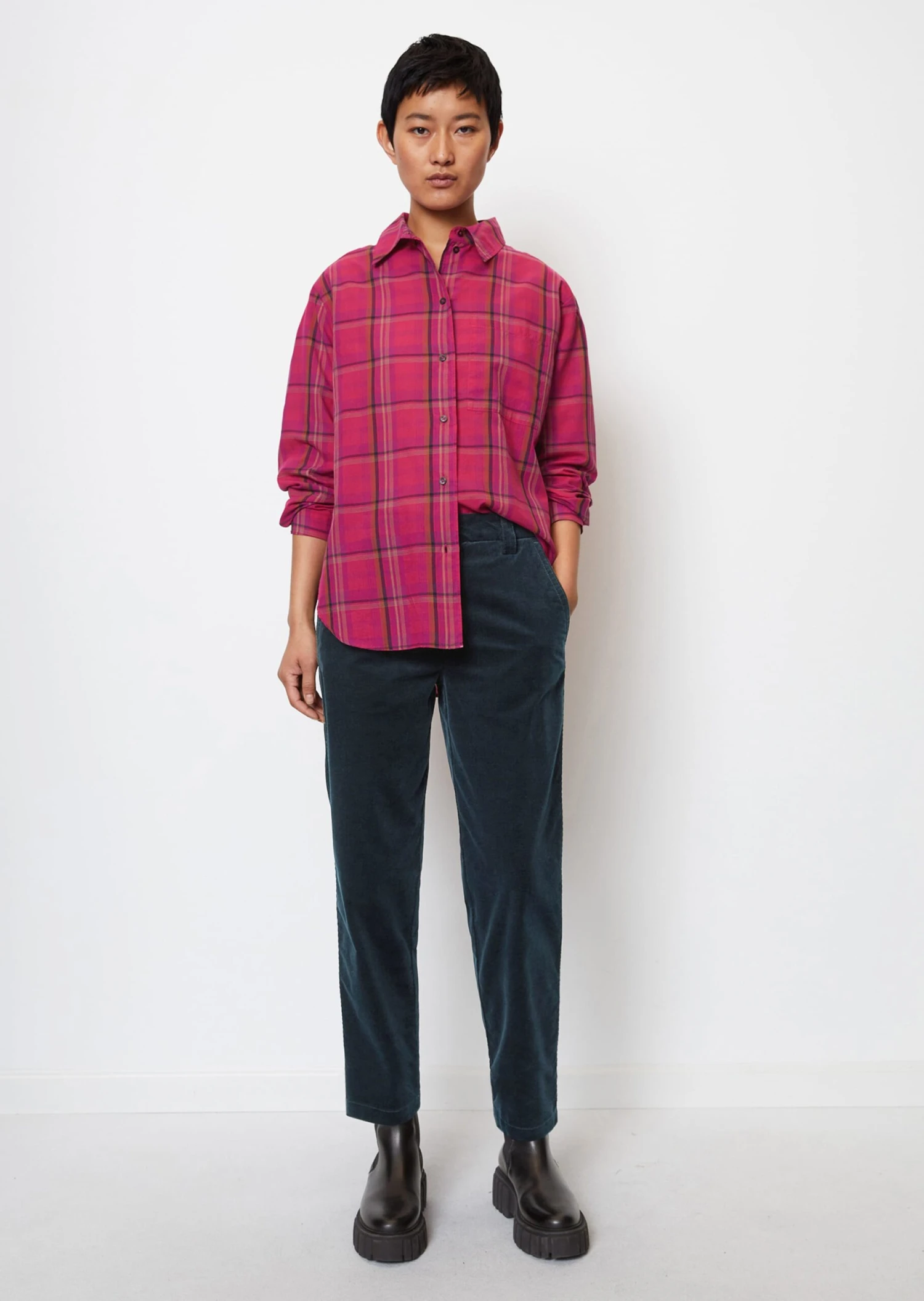 Marc O'Polo Corduroy Pants Tapered In O-shape 4 Marc O'Polo Corduroy Pants Tapered In O-shape – Bild 2