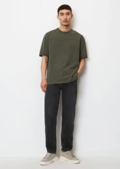 Marc O'Polo T-shirt Relaxed With A Decorative Dividing Seam -FashionLust Verkaufs-Shop ee9232984a445346e501063dc75cf645