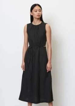 Marc O'Polo Calf-length Dress With Cut-out Details With High Slits At The Side Seams -FashionLust Verkaufs-Shop ef2b619c13891f77899ad1a0042f392f