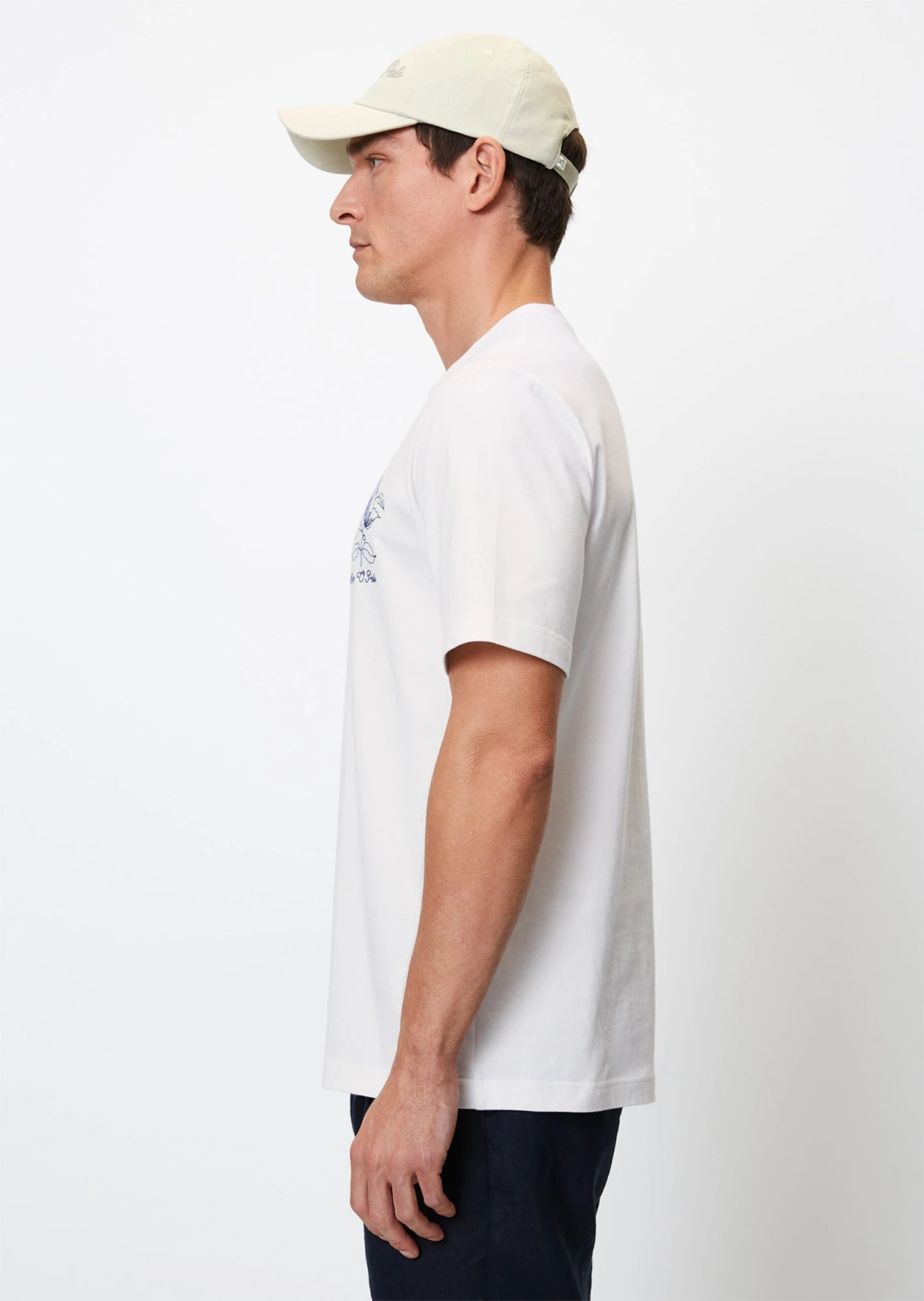 Marc O'Polo T-shirt Regular With Floral Embroidery 8 Marc O'Polo T-shirt Regular With Floral Embroidery – Bild 6