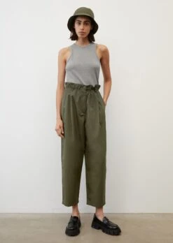 Marc O'Polo Ribbed Sleeveless Top, Slim Fit Made Of Heavy Jersey Fabric