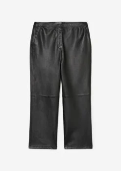 Marc O'Polo Leather Pants Regular Made Of Soft Lamb Nappa Leather -FashionLust Verkaufs-Shop f2d7cc4813b39ff0b67171700bb90afd