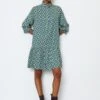 Marc O'Polo Short Print Shirt Blouse Dress Made From Viscose Twill -FashionLust Verkaufs-Shop f38d1ddfd911b26c5de1148605da9c42