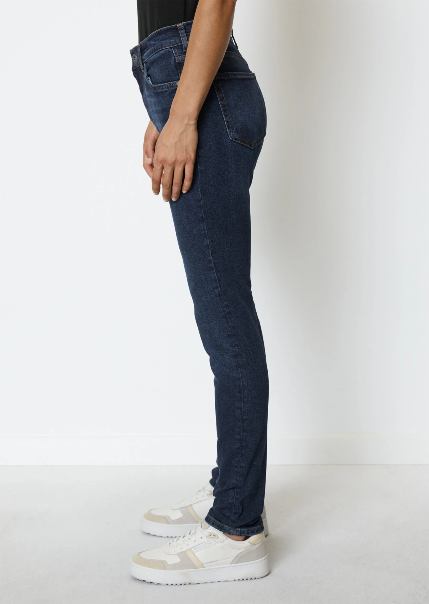 Marc O'Polo SKARA High-waisted Skinny Jeans Made Of Recycled Cotton 8 Marc O'Polo SKARA High-waisted Skinny Jeans Made Of Recycled Cotton – Bild 6
