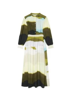 Marc O'Polo Maxi Dress With An All-over Print Made From A Flowy Cupro/viscose Blend -FashionLust Verkaufs-Shop f53a7284380a524fdb5e2a10101a4745