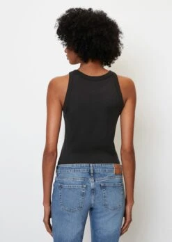 Marc O'Polo Sleeveless Top Made Of Organic Cotton Ribbed Jersey -FashionLust Verkaufs-Shop f59e7e1c946e6c6a570e88082ae2e7f4