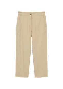 Marc O'Polo Wide Ankle-length Trousers Made Of Brushed Twill -FashionLust Verkaufs-Shop f5af52c58a0cb5f68f036b154716254a