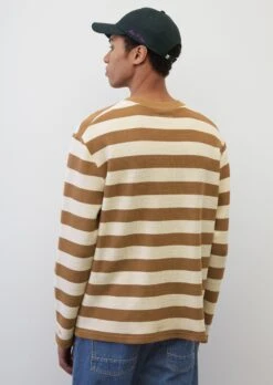 Marc O'Polo Relaxed Long Sleeve Top With A Fine Waffle Texture -FashionLust Verkaufs-Shop f6bb6255d280e9e48fd160cccb43182d