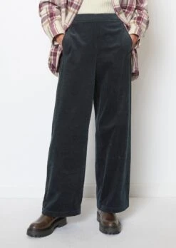 Marc O'Polo Corduroy Trousers Straight With A Partially Elasticated Waistband -FashionLust Verkaufs-Shop f743b42c0cf7bc8f37bcda2305aad254