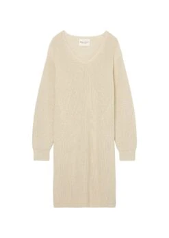 Marc O'Polo Knitted V-neck Dress Made From Heavy Weight Organic Cotton -FashionLust Verkaufs-Shop f9b047b01c9fe2ec3cfefe2c20db44e8