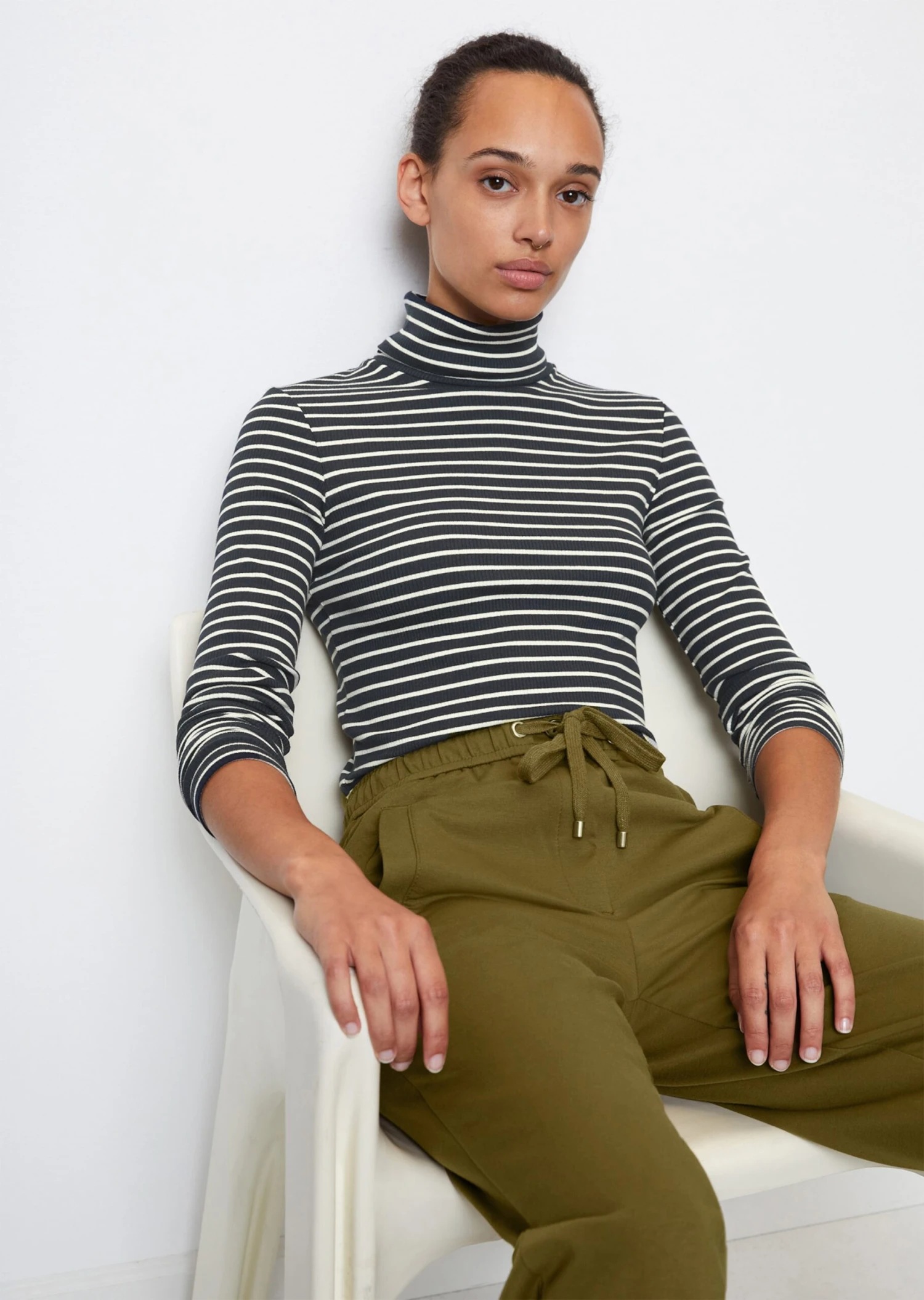 Marc O'Polo Turtleneck Longsleeve Shaped With TENCEL™ Modal 3 Marc O'Polo Turtleneck Longsleeve Shaped With TENCEL™ Modal