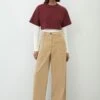 Marc O'Polo High-waisted Baggy Trousers Made Of Soft Twill Fabric -FashionLust Verkaufs-Shop fa41553145e095ff9936e5c999708a69