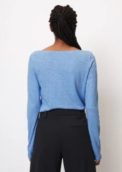 Marc O'Polo Bateau Neck Long Sleeve Top, Regular Fit In A Lightweight Slub Jersey Fabric -FashionLust Verkaufs-Shop fd2cf28c027aaeab636dcbfb8e2d924c