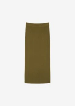 Marc O'Polo Ribbed Knit Skirt Fitted From Virgin Wool Viscose Mix -FashionLust Verkaufs-Shop ff1091f11567a3a386ddc39a20c9d16b