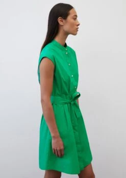 Marc O'Polo Sleeveless Shirt Dress Made Of Paper Touch Poplin -FashionLust Verkaufs-Shop ff6a9779f6c2767cb979e58c7ddd9599
